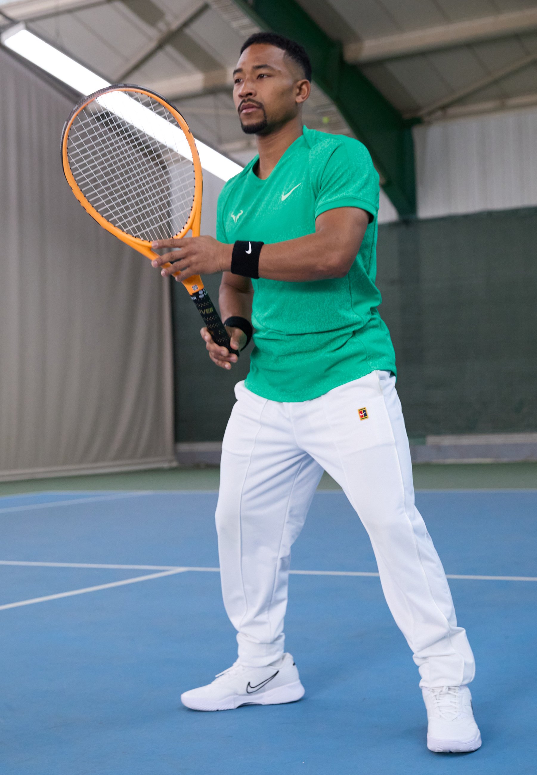 Nike Performance RAFA - Sports T-shirt - stadium green/vapor