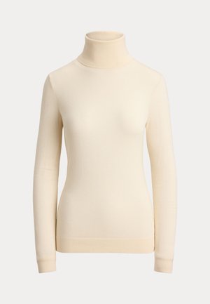 Lauren Ralph Lauren, TURTLENECK SWEATER - Pullover - mascarpone cream