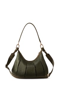 Borbonese CROISSANT SMALL - Borsa a mano - military green