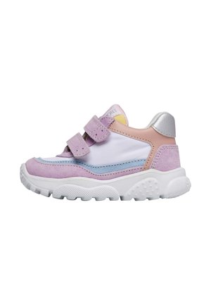 Babyschoenen - weiß lila