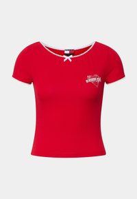 GIRL BABY TEE - Triko s potiskem - primary red/ecru