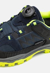 CMP KIRUNA UNISEX - Pārgājienu apavi - blue/yellow fluo