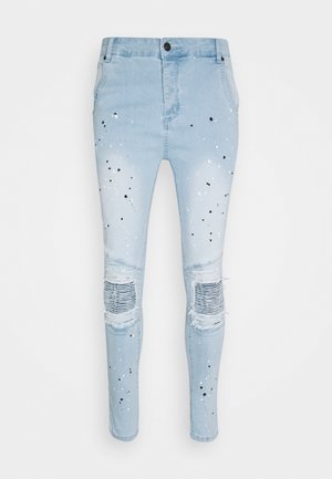 SIKSILK Vaqueros pitillo - light blue