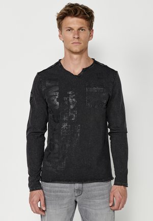 Ilgarankovis viršutinės dalies drabužis - black