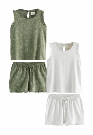 2 PACK - REGULAR FIT - Pyjama - green grey