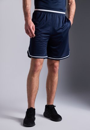 Pier One Sport BASKETBALL SPORTS SHORTS WITH POCKETS - Pantalon de survêtement - dark blue