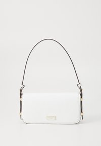 LIV SMOOTH LEATHER SHOULDER BAG - Handtas - true white