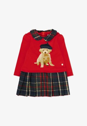 Patachou, CASUAL MANICA LUNGA - Jerseyjurk - red