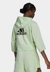adidas Performance Felpa con cappuccio - green