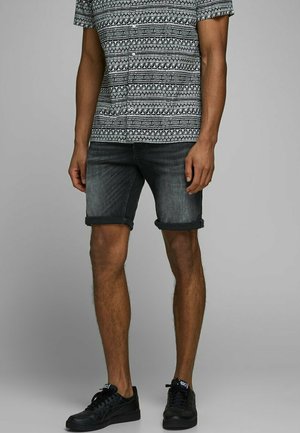 Jack & Jones, RICK ORG JJ 557 50SPS - Shorts vaqueros - black denim