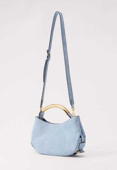 MOSCHINO HANDLE ME - Geantă de mână - azzurro