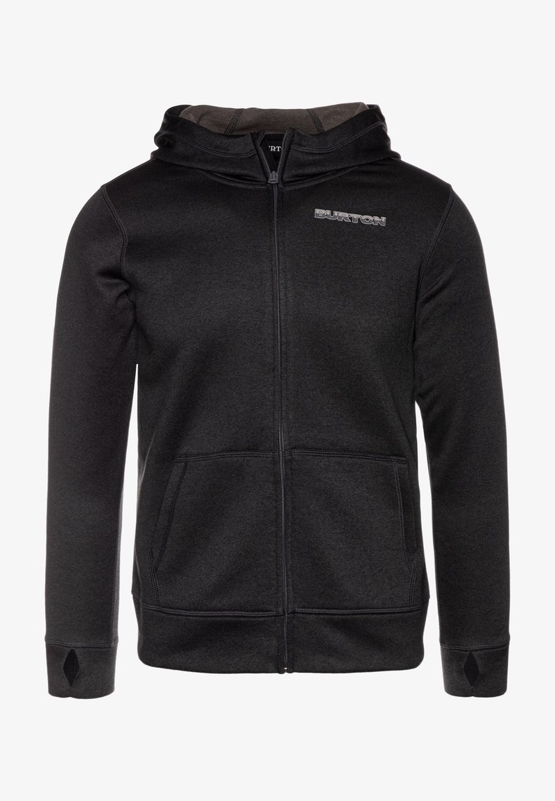 Burton OAK - Felpa con zip - true black heather