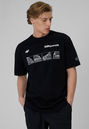 4F, UNISEX, czarny