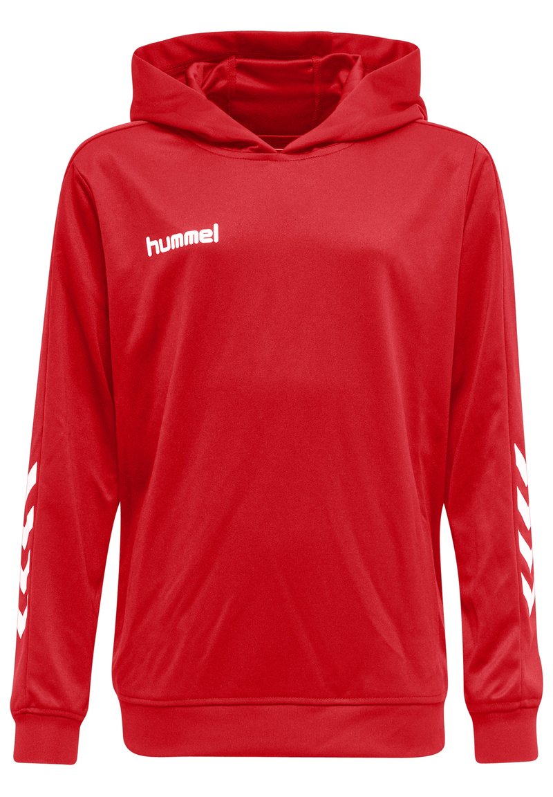 Hummel - HMLPROMO POLY HOODIE - Majica s kapuljačom - true red, Povećaj