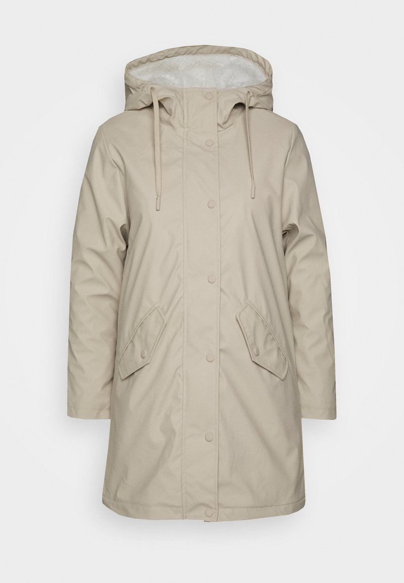ONLY Petite ONLSALLY RAINCOAT - Casaco impermeável - silver lining