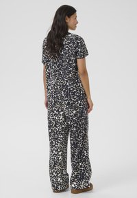 Bon'A Parte SYBEL  - Bluse - blue grey leopard print