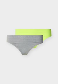 Επιλέχθηκε, grey melange/lime