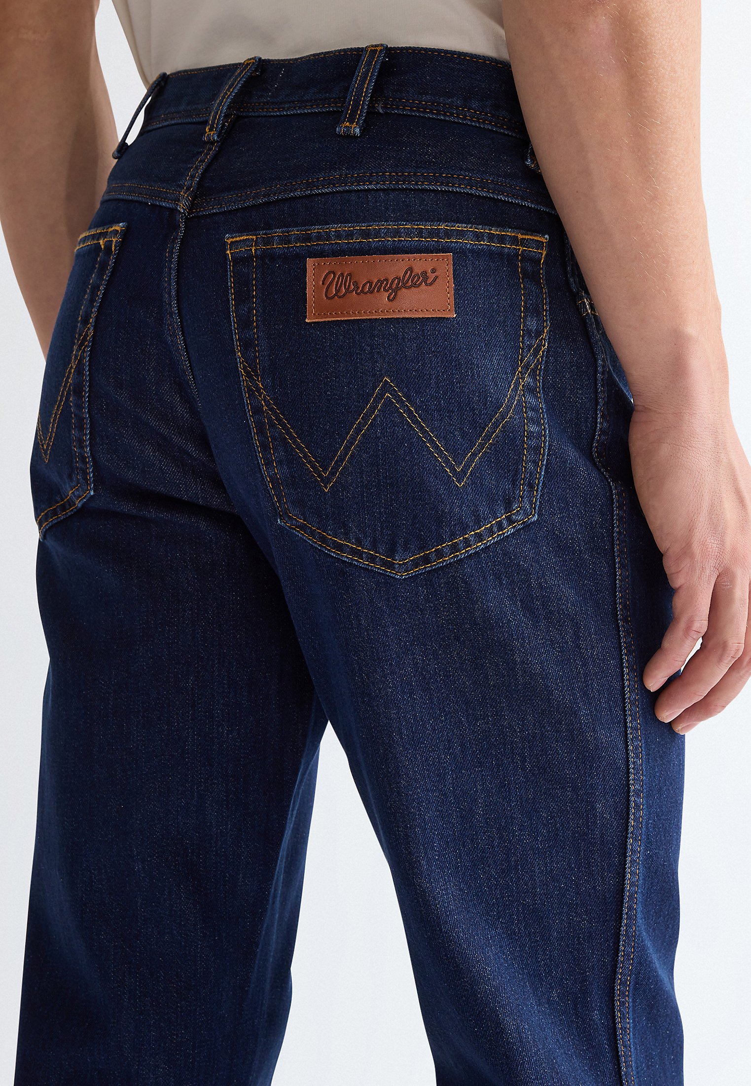 Wrangler NO.1 JEANS IN TEXAS 電飾看板 Wrangler TEXAS - Straight leg jeans - blau denim dunkel/blauw