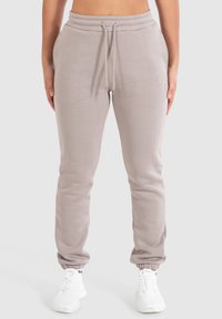 Smilodox AMAYA CUFFED JOGGERS - Trainingsbroek - hellbraun