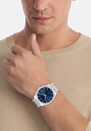 Calvin Klein PROGRESS - Orologio - silver blue