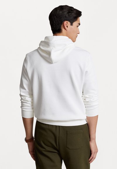 Polo Ralph Lauren HOOD LONG SLEEVE - Sweatshirt - white