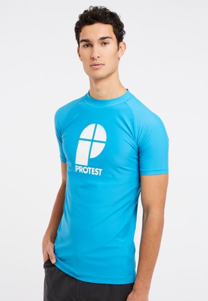 RASHGUARD SHORT SLEEVE - T-shirt print - jayblue