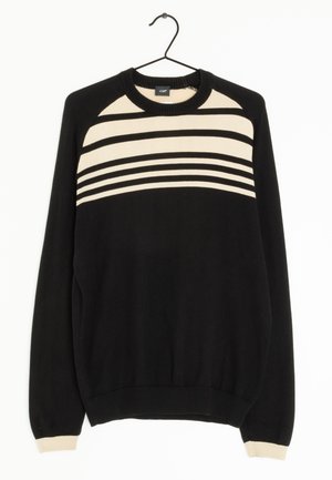 Strickpullover - black