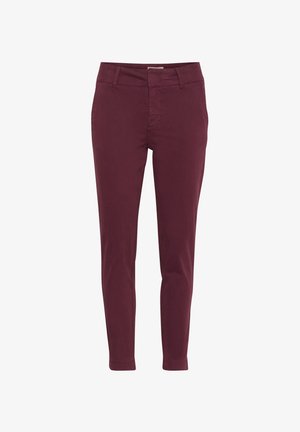 Part Two SOFFY - Püksid - tawny port