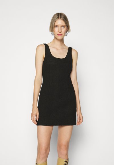 DESIGNERS REMIX ALASKA SHORT DRESS - Φόρεμα σε ίσια γραμμή - black