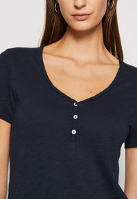 Mos Mosh BASIC TEE - Jednoduché tričko - salute navy