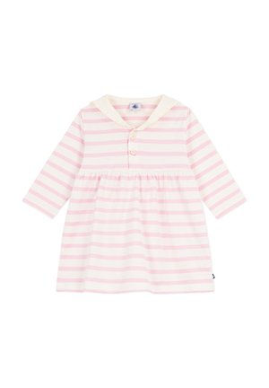 LANGÄRME MIT MATROSENSTREIFEN - Jerseykleid - milk/marquise