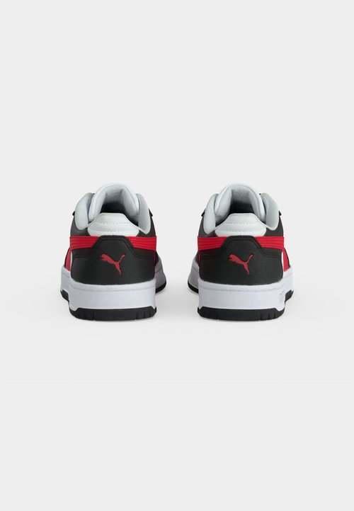 PUMA REBOUND SLAM JR UNISEX - Trainers - black/for all time red/white — photo 4