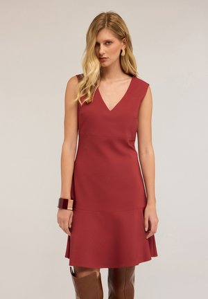 Shift dress - bordeaux