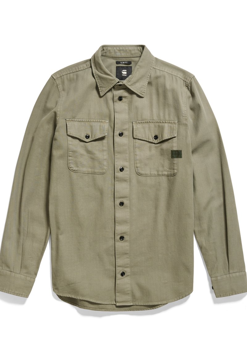 Marine Slim Hemd | Gelb | RAW® DE