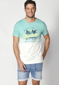 Koroshi SHORT SLEEVE  - Marškinėliai su spaudiniu - menta   mint