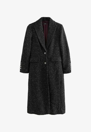 Next TEXTURED REVERE COLLAR-REGULAR FIT - Klassikaline mantel - black
