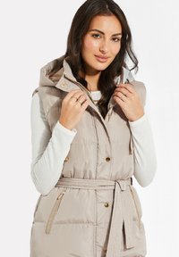 Threadbare Weste - taupe