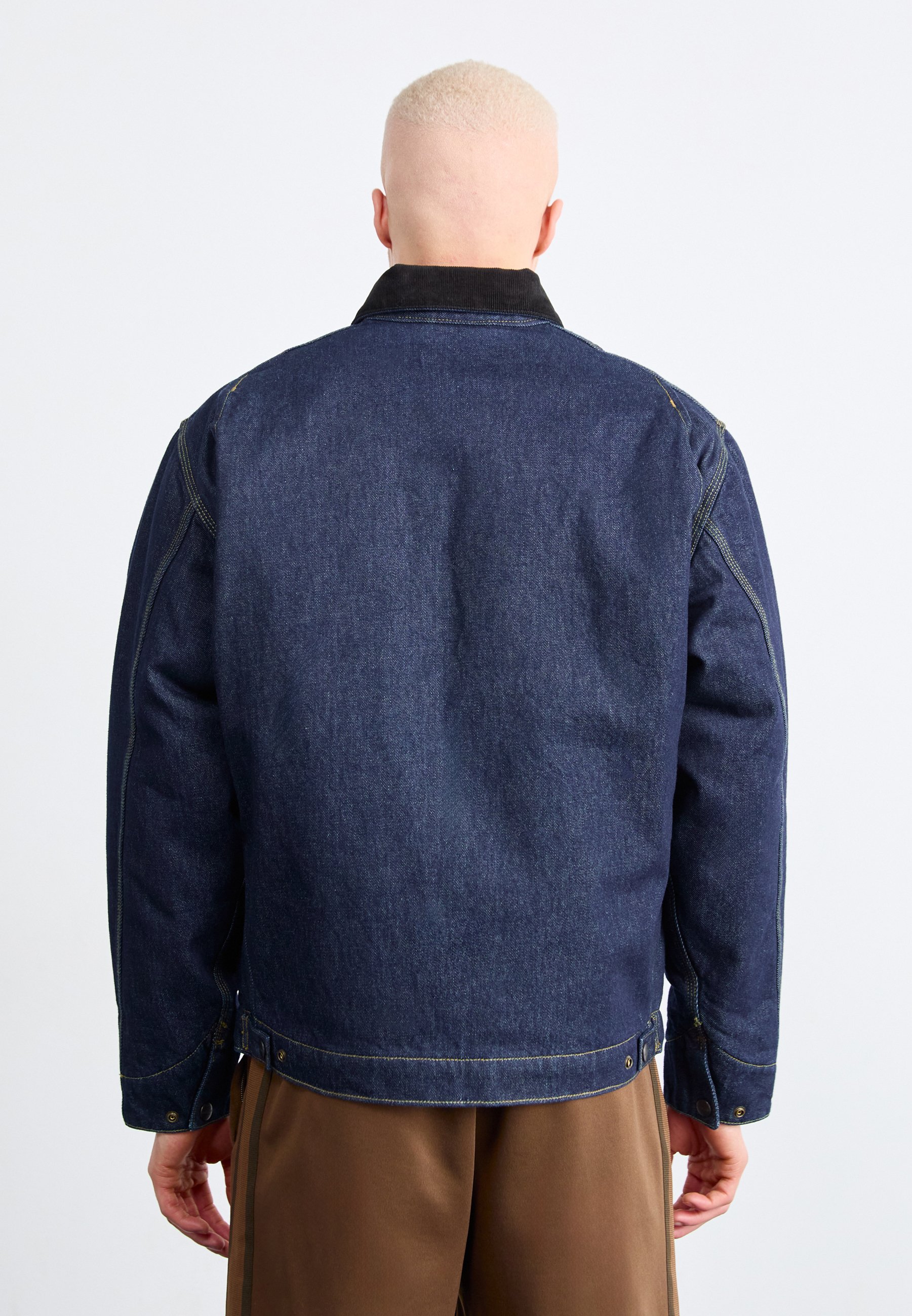 Carhartt WIP DETROIT JACKET SMITH - Denim jacket - blue