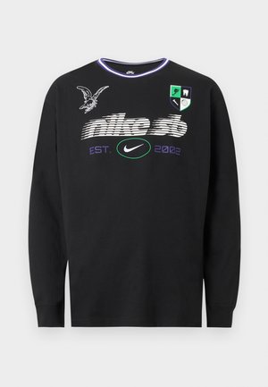 Nike SB, TEE RUGBY - Maglietta a manica lunga - black