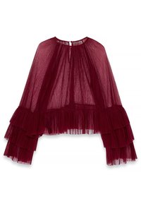 Bluse - burgundy