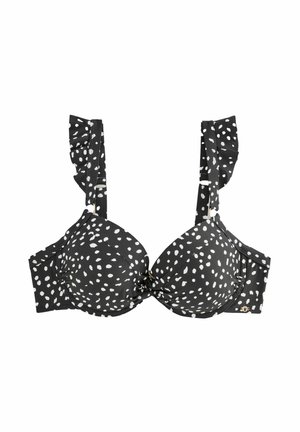 Bikinitop - black white spot