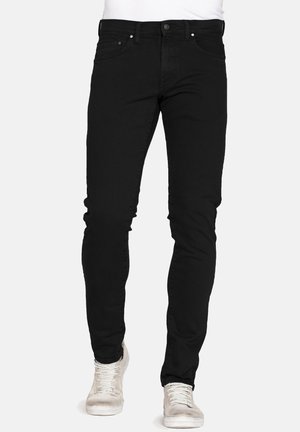 PER ELASTICIZZATO - Jeans slim fit - nero