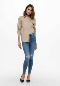 JDY L/S  - Overhemdblouse - simply taupe