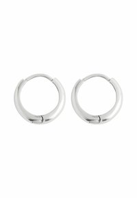 HUGGIE HOOP  - REGULAR FIT - Fülbevalók - silver tone