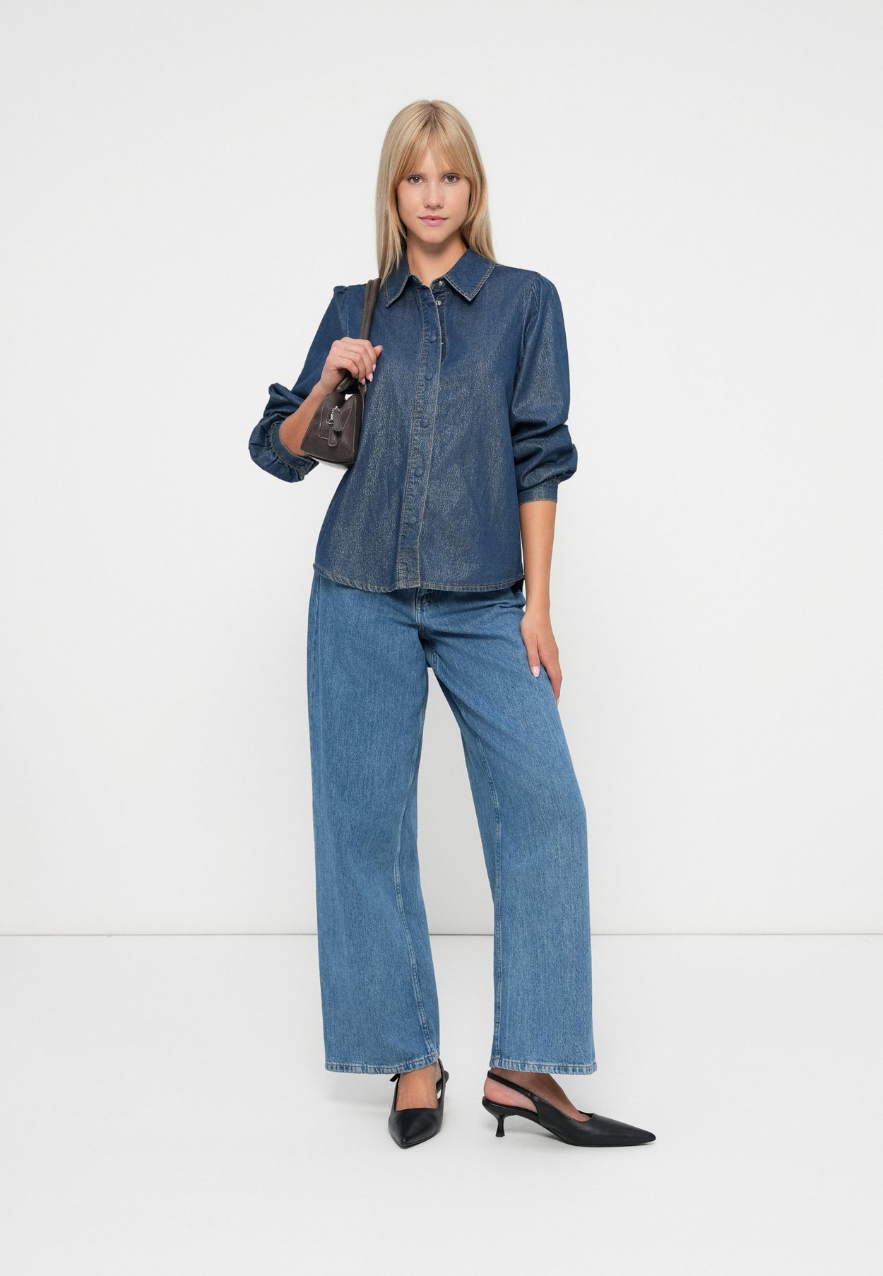 ONLLINA PUFF SHIRT GLITTER