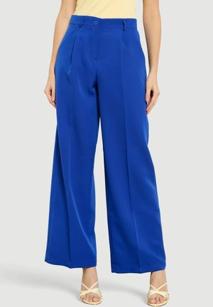 LolaLiza TAILORED WIDE-LEG TROUSERS TAILORED WIDE-LEG TROUSERS - Pantalones - blue faience