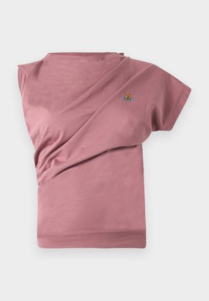 HEBO - Camiseta básica - rose brown