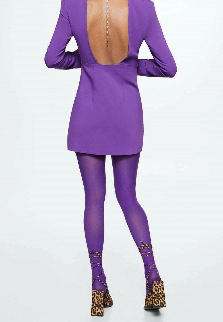 Mango Cocktail dress / Party dress - purple - (Pre-owned) - Zalando.ie