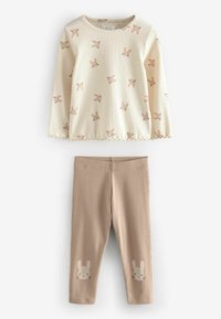 Next TABARD 3 PIECE SET  - REGULAR FIT - Stickad tröja - tan brown