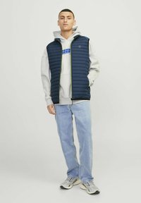 Jack & Jones COLLAR NOOS - Väst - ensign blue